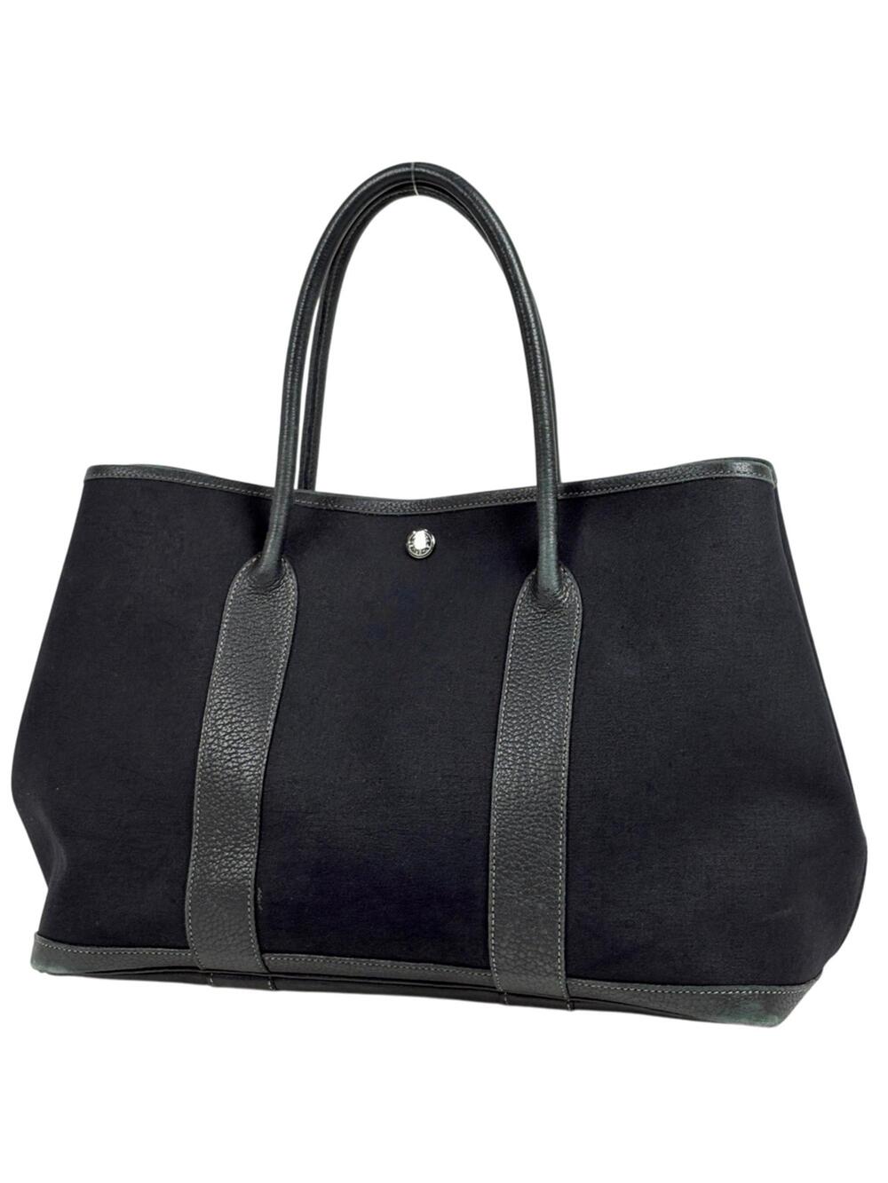 Hermes Garden Party Tote Toile And #316316H18B